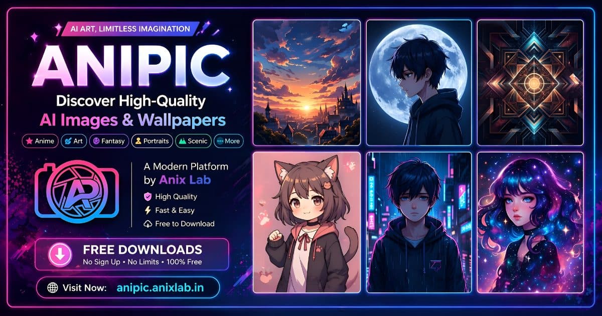 AniPic - AI Generated Images & Creative Visuals | Anix Lab